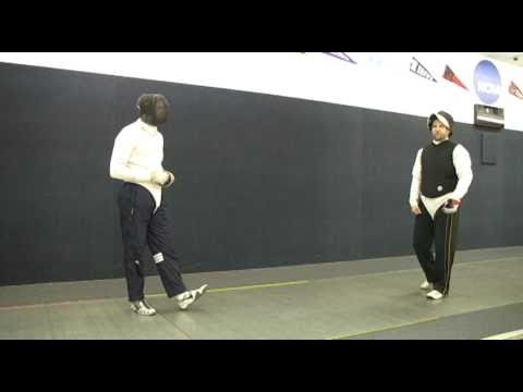Epee Footwork Part 8 - Counter-Attack Number 2 in Depth