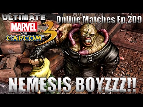 UMVC3 Online Matches Ep.209 - NEMESIS BOYZZZ!!