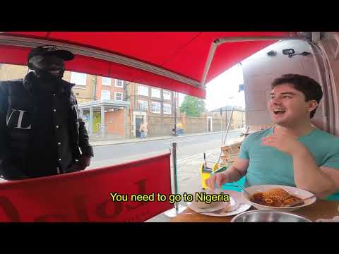 Oyinbo man surprises Nigerians in the UK...