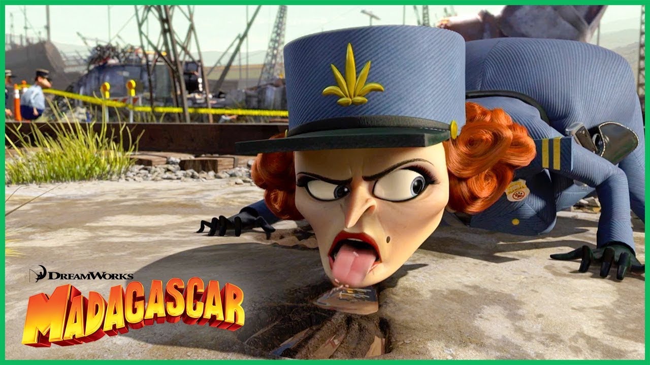 Os Melhores Episódios com a Capitã Chantel Dubois 🚨 | DreamWorks Madagascar em Português
