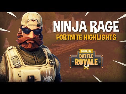 Ninja Rage! Fortnite Battle Royale Highlights - Ninja Video