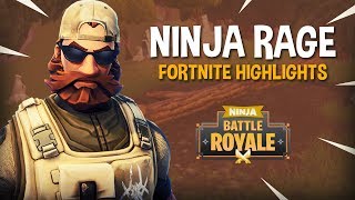 Ninja Rage! Fortnite Battle Royale Highlights - Ninja