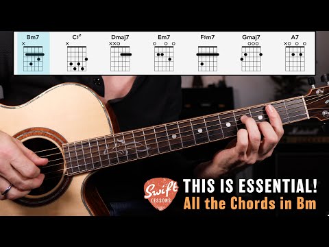 All the Chords in the Key of Bm | Don't Skip this Lesson!