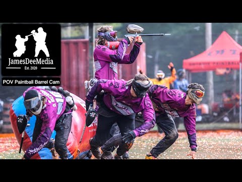 Barrel Cam Paintball - Intense POV Action