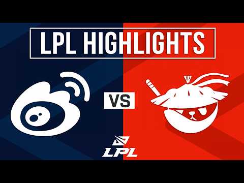 WBG vs AL Highlights ALL GAMES | LPL 2026 Split 1 Playoffs | Weibo Gaming vs Anyone's Legend
