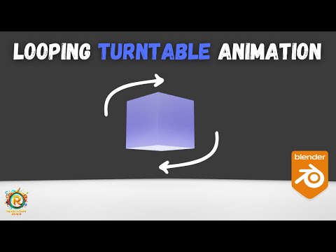 Looping Turntable Animation Tutorial - Blender 4.3