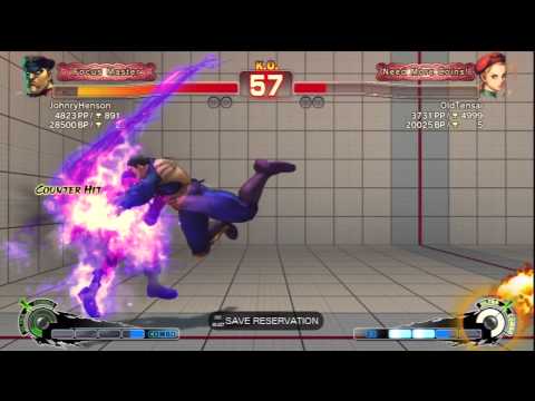 SSF4 AE 2012 Ranked Johnry Henson (Bison) vs OldTensai (Cammy)