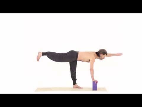 Kriegerhaltung 3, vereinfachte Variante - Virabhadra Asana