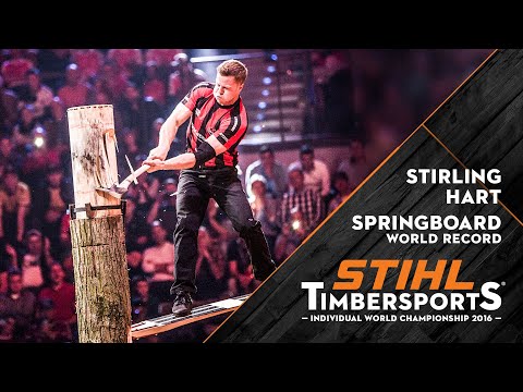Springboard World Record // STIHL TIMBERSPORTS®