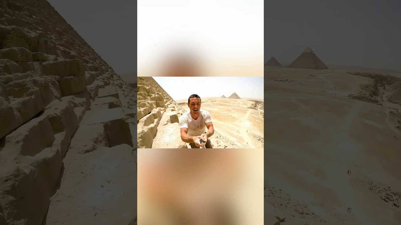 Impossible Feat: Climbing the Pyramids of Giza