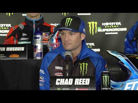 Chad Reed on the absence of James Stewart in 2017 - Anaheim 1 Press Conference