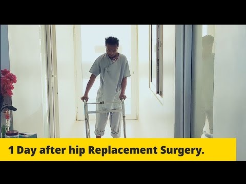 1 Day After Hip Surgery