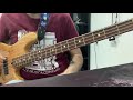 Mike Oldfield - Maya Gold Bass cover