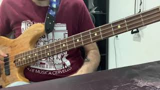 Mike Oldfield - Maya Gold Bass cover