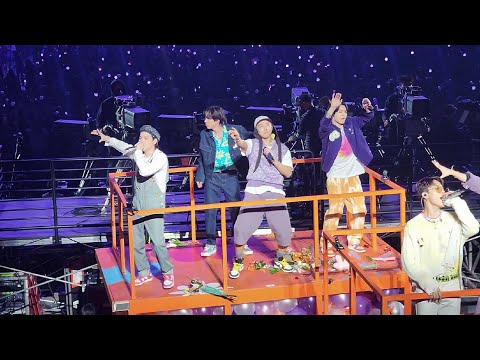 BTS PTD Las Vegas Day 2 - Telepathy + Outro: Wings