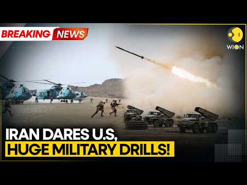 BREAKING: Iran Holds Massive Naval Drills Near U.S. Warship | Iranian Navy In Action | WION