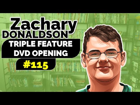Triple Feature DVD Opening #115