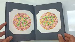 Colour Blindness Ishihara Book Original 38 Plates Edition Made By Japan 2020