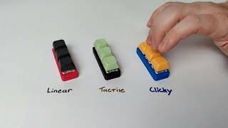 Key Switch Comparison - Linear vs Tactile vs Clicky Key Switch Comparison - Linear vs Tactile vs Clicky
