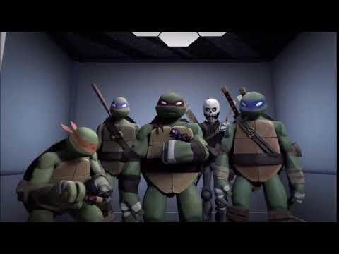 TMNT 2012 - Elevator Scene