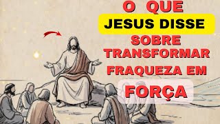 O QUE JESUS DISSE PARA QUEM PENSOU EM DESISTIR- Veja isso!