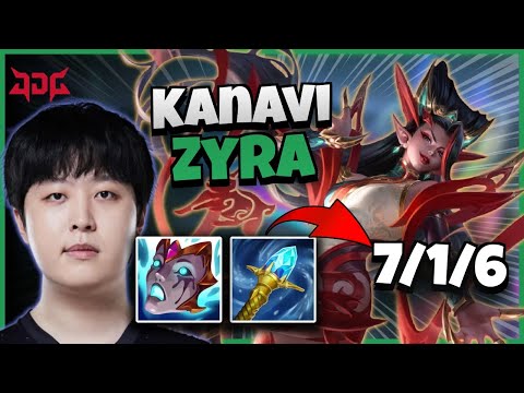 JDG Kanavi Zyra vs Nidalee | 14.13
