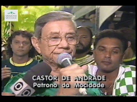 Discurso de Castor de Andrade e início do desfile da Mocidade (1993)