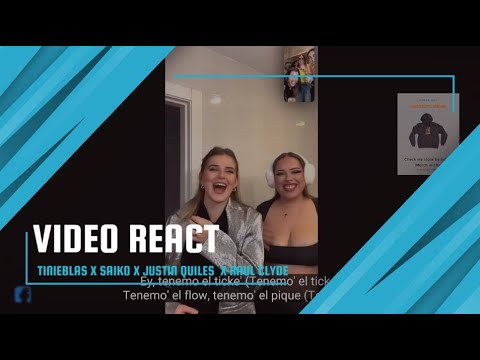 ¡ REACIONANDO ! TINIEBLAS / SAIKO X JUSTIN QUILES X RAUL CLYDE / MUSIC VIDEO