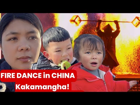 Traditional Fire Dance in China During New Year Can Bring a Prosperous Life? 