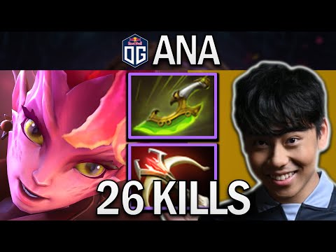 OG.ANA SMURF DARK WILLOW WITH 26 KILLS & DAEDALUS - DOTA 2 7.31 GAMEPLAY