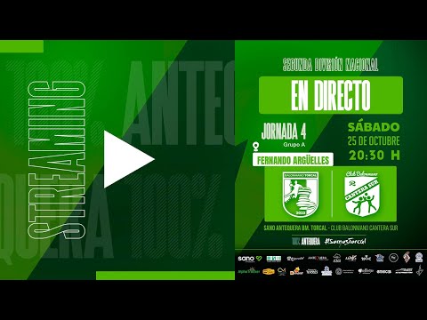 2ª DNM | Sano Antequera BM. Torcal - Club Balonmano Cantera Sur (J.4)