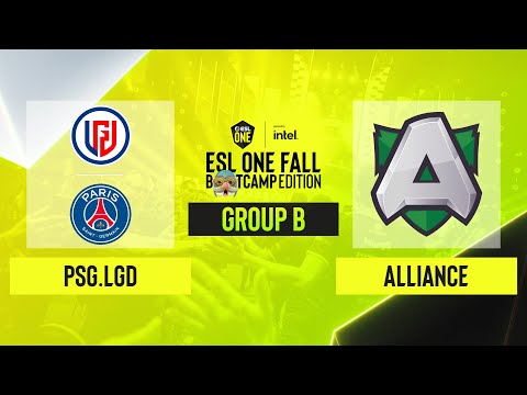 Dota2 - Alliance vs. PSG.LGD - Game 2 - ESL One Fall 2021 - Group B