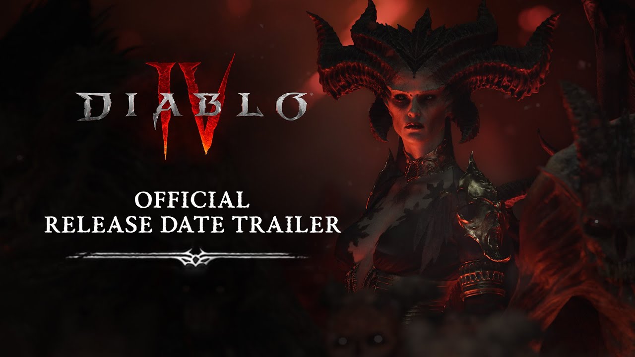 Diablo IV | Official Release Date Trailer - YouTube