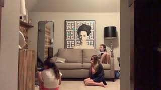 Try not to laugh… 3 person yoga challenge