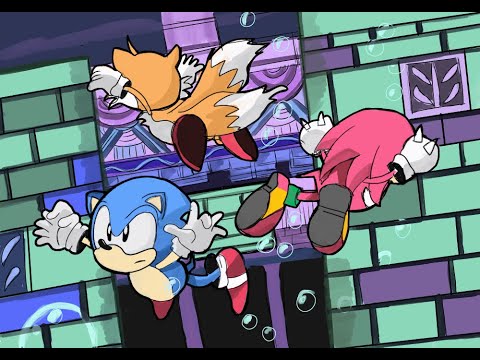 Sonic Mania Playthrough Pt. 7 'Hydrocity Zone' (NOOO WHITEHEAD Zone)