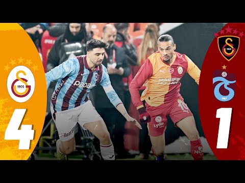 SK Galatasaray Istanbul 4-1 Trabzonspor Kulübü T...