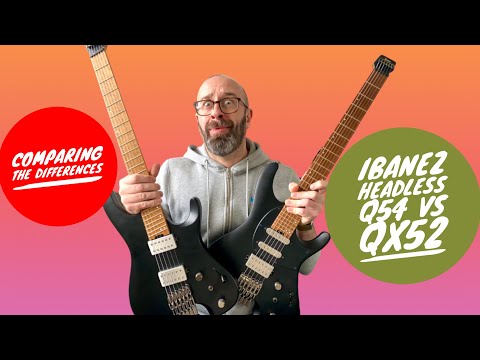 Ibanez Quest q54 vs qx52 Headless guitars comparison