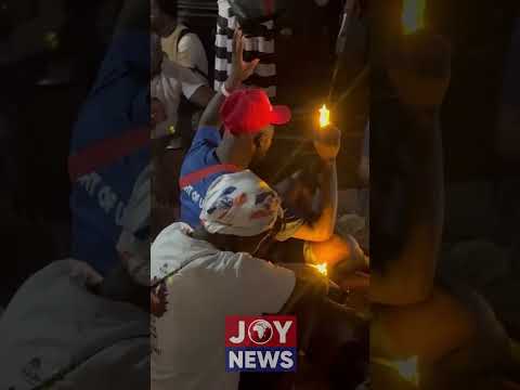 The ongoing vigil has brought NPP supporters together in a strong show of solidarity for Wontumi.