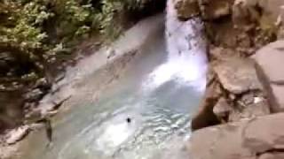 preview picture of video 'cascada de Colatlan (una de tres cascadas)'
