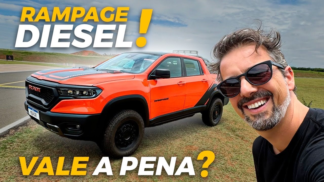 RAM RAMPAGE DIESEL: vai bem no OFF-ROAD?