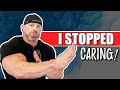 As Long As You STOP Caring You Will Be FREE!