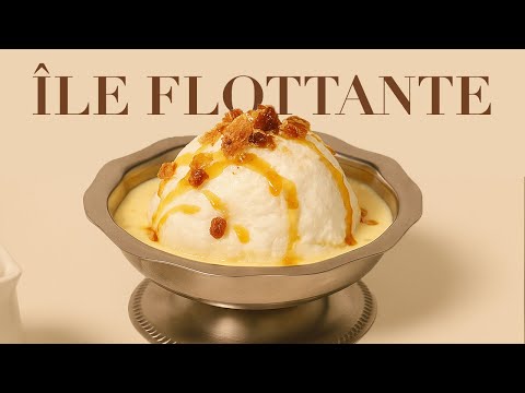 [Île flottante 일 플로떵뜨] – 떠있는 섬 프렌치 머랭 디저트 | 부드러운 머랭과, 크렘 앙글레즈의 완벽한 조화
