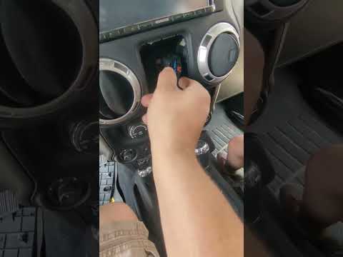 How remove radio in jeep wranglers!