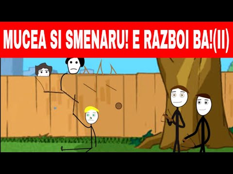 Mucea si Smenaru: E RAZBOI!!! (A Doua Parte) - Povesti din Copilarie