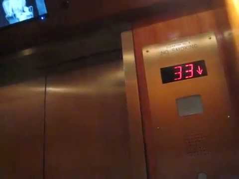 Very Fast Westinghouse Traction Elevators at the Le Parker Meridien (High-Rise)