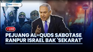 Buldoser Meledak & Terkubur, Pejuang Al-Quds Gempur Segerombolan Tentara Israel & Sabotase Ranpur