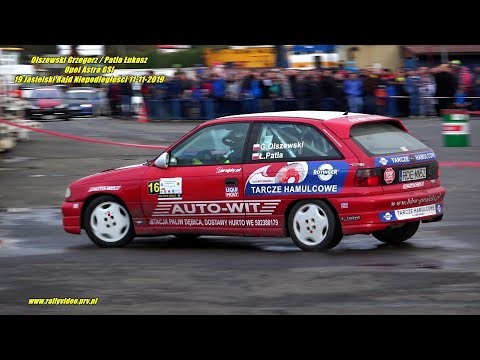 Olszewski Grzegorz / Patla Łukasz - Opel Astra GSI - 19 Jasielski Rajd Niepodległości 11-11-2019