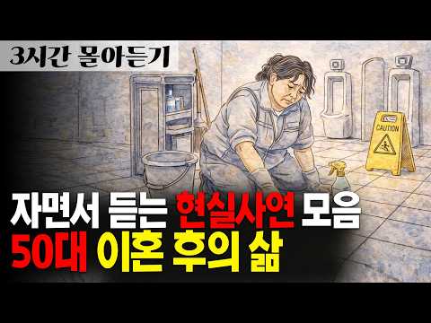 잠 못드는밤.50대 이혼녀사연 몰아듣기