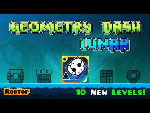 GEOMETRY DASH LUNAR - ALL LEVELS & COINS