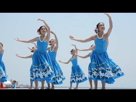 E O Mai　ハラウ フラ オ ナー カマリイ オ カ ラー　vol.5　鎌倉ビーチフェスタ 2016　由比ヶ浜海岸